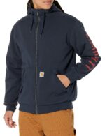 Carhartt Rain Defender® Fleece-Lined Logo Graphic Sweatshirt 105443-472 Large