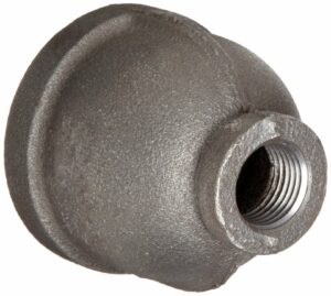 Anvil 2 in. FPT X 1 in. D FPT Black Malleable Iron Reducing Coupling