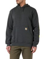 Carhartt Midweight Logo Sleeve Graphic Sweatshirt Carbon Heather K288 Large