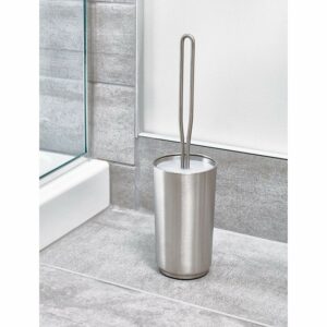 iDesign Steel Handle Bowl/Brush Holder Set 28230 - Image 2