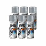 Rust-Oleum High Performance Wheel Spray Paint Metallic Steel 11 oz (Case of 6)
