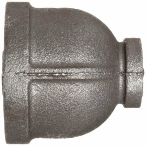 Anvil 2 in. FPT X 1 in. D FPT Black Malleable Iron Reducing Coupling - Image 2