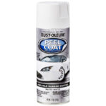 Rust-Oleum Peel Coat Flat/Matte White Rubber Coating 11 oz 318347