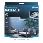 Westek 24 ft. L White Plug-In LED Rope Light Kit 548 lm ROPE24CCT