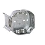 Southwire New and Old Work 14 cu in Octagon Galvanized Steel Box Mount Silver