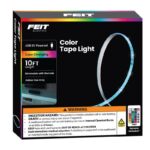 Feit 10 ft. L Multicolored Plug-In LED Tape Light