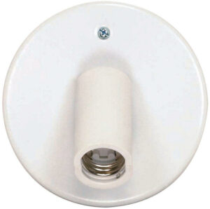 Satco Plastic Medium Base Socket Adapter 77601