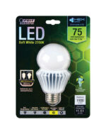 Feit HEX SERIES A19 E26 (Medium) LED Bulb Soft White 75 Watt Equivalence