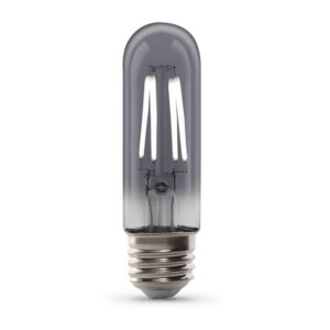 Feit T10 E26 (Medium) Filament LED Bulb Smoke Daylight 25 Watt Equivalence - Image 2