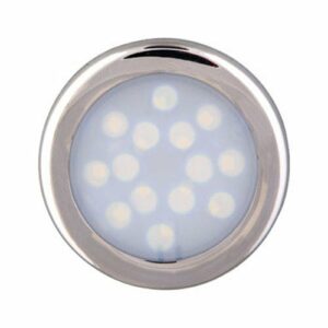 AmerTac Surface Mount LED Ultra Thin Puck Under Cabinet Lighting 3-Pack