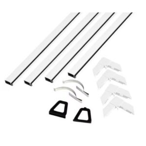 Phifer Wire White Aluminum 36 in. W X 36 in. L Screen Frame Kit