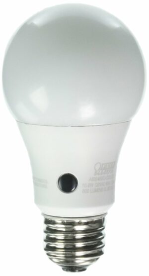 Feit A19 E26 (Medium) LED Dusk to Dawn Bulb Daylight 60 Watt Equivalence - Image 2