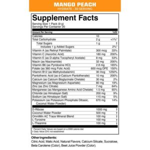 MTN OPS Mango Peach Drink Mix 6 oz - Image 2