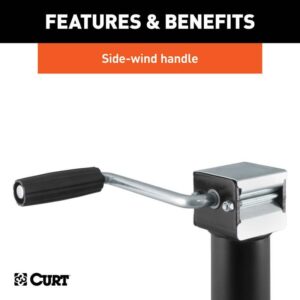 Curt Manual 2000 lb Trailer Jack 28302 - Image 3