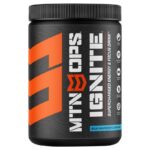 MTN OPS Ignite Blue Raspberry Lemonade Energy Drink Mix 20.6 oz
