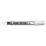 Markal Paint-Riter White Bullet and Chisel Tip Liquid Paint Marker