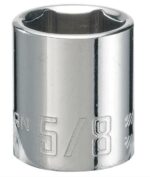 Craftsman 5/8 in. X 1/2 in. drive SAE 6 Point Standard Socket