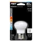 Feit R14 E26 (Medium) LED Bulb Adjustable White 40 Watt Equivalence