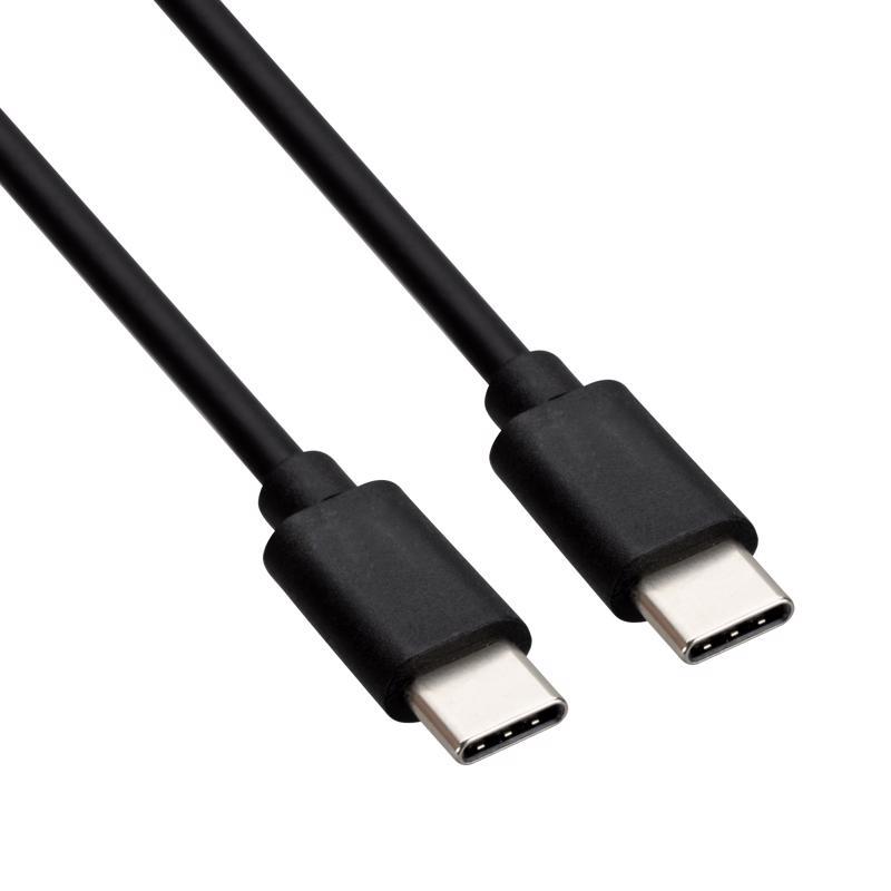 Monster Just Hook It Up Type C to Type C Charge and Sync Cable 3 ft. Black - Image 2