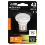 v=Feit Enhance R14 E26 (Medium) LED Bulb Soft White 40 Watt Equivalence