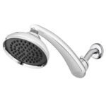 Waterpik RainFall+ Rain Shower Head, Chrome, GPM 1.8 RPB-173E