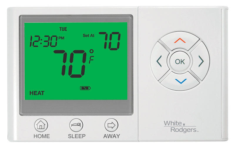 White Rodgers Heating and Cooling Digital Digital Programmable Thermostat UP300