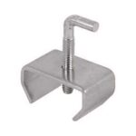Wellsco Steel Bed Frame Clamp Silver 1 in. L 2-Pack
