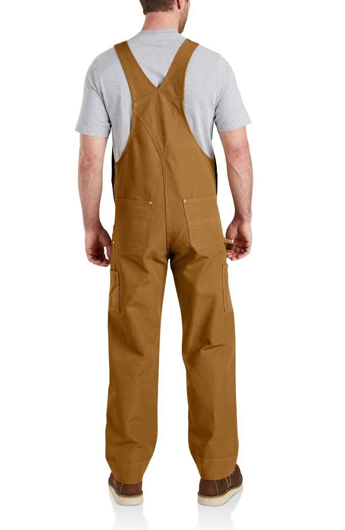 Carhartt Duck Bib Overall Carhartt Brown 102776-211 38x30 - Image 2