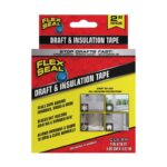 Flex Seal Draft and Insulation Sealing Tape Flexible Clear 2 in x 16 ft
