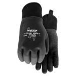 Watson Gloves PVC T Lrue Grit Black Dipped Gloves Large
