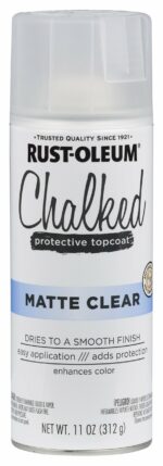 Rust-Oleum Chalked Matte Clear Spray Paint 12 oz