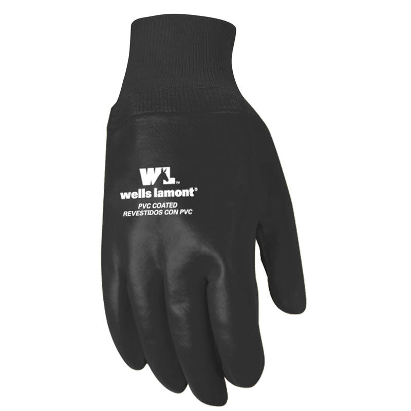 Wells Lamont Men's Indoor/Outdoor Chore Gloves Black One Size Fits All