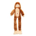Bark Brown/Tan Hairy Henderson Dog Toy Medium 1 pk