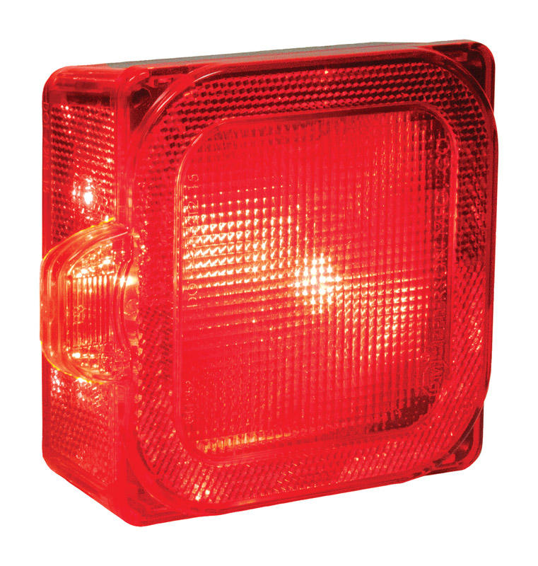 Peterson Red Square License/Stop/Tail LED Light V844L