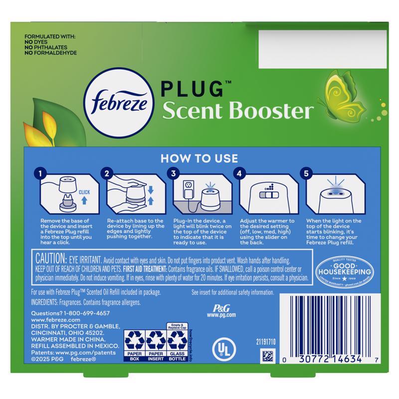 Febreze Plug Scent Booster Gain Original Scent Air Freshener Starter Kit - Image 2