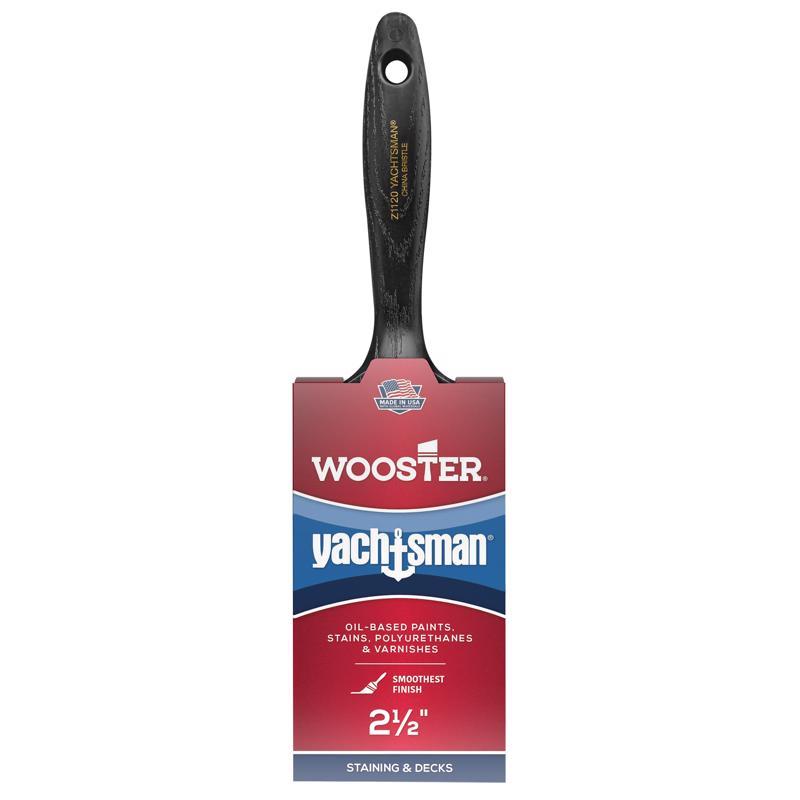 Wooster Yachtsman 2-1/2 in. Soft Chiseled Paint Brush Z1120-2.5