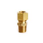 ATC 3/8 in. Compression X 1/4 in. D Male Brass Connector
