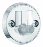 Alsons 5001PK Clear Pin Wall Mount, Chrome