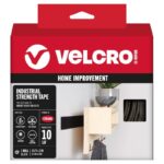 VELCRO Brand Industrial Strength Large Nylon Hook and Loop Fastener 180 in. L