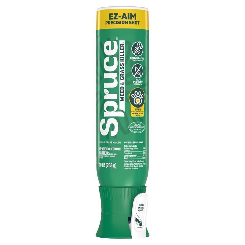 Spruce EZ Aim Weed and Grass Weed and Vegetation Killers RTU Liquid 10 oz