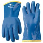 Wells Lamont Unisex Winter Lined Chemical Gloves Blue One Size Fits All