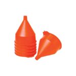 Little Giant Orange 10-1/2 in. H Plastic 192 oz Funnel (Case of 6)