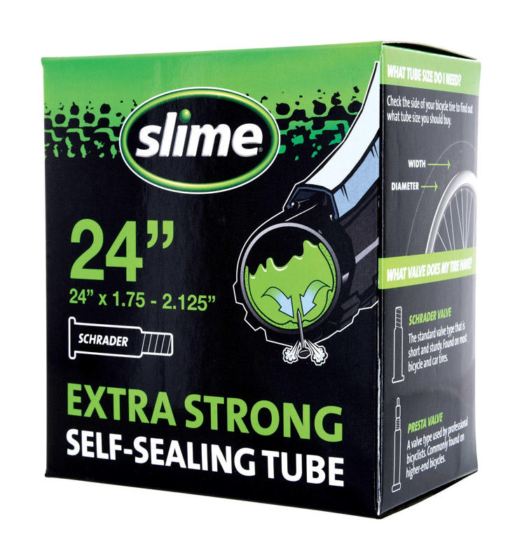 Slime 24 in. Rubber Bicycle Inner Tube 30047
