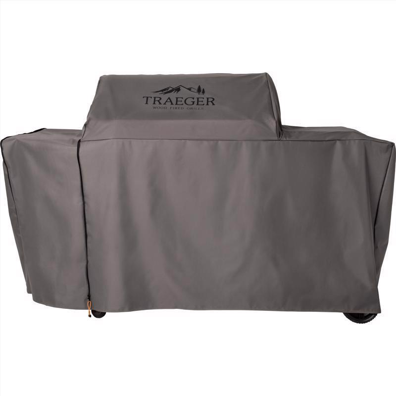 Traeger Woodridge Pro and Elite Gray Grill Cover BAC775