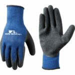 Wells Lamont Men's Work Gloves Black/Blue XL 524XL