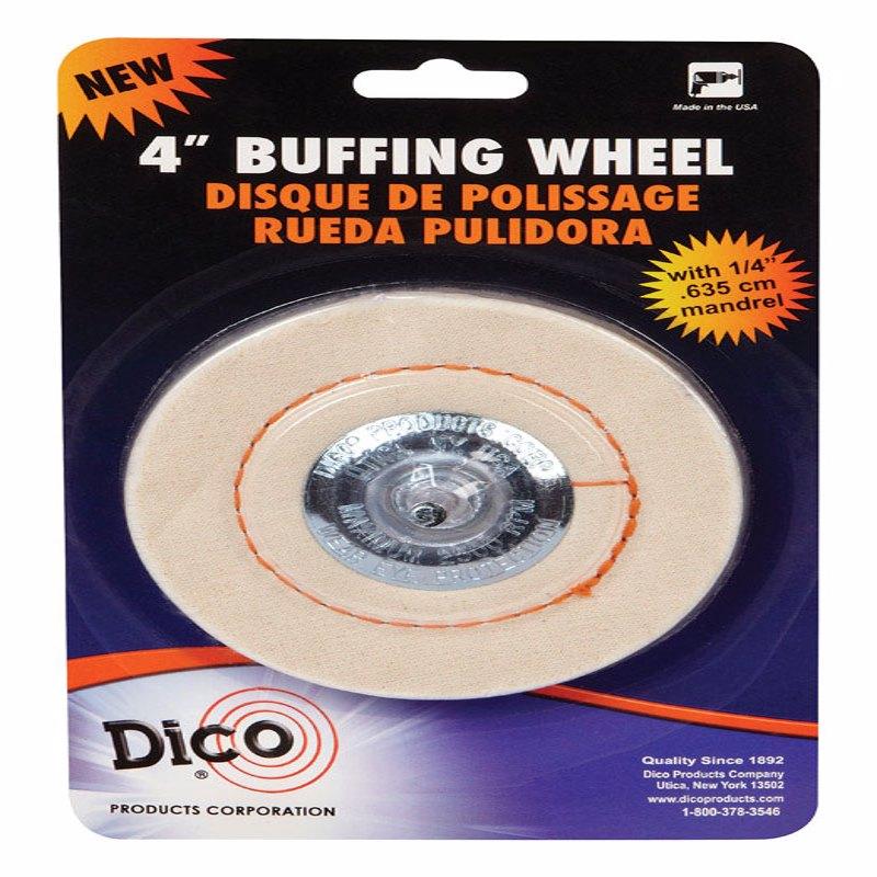 Dico Cordless 4 in. Buffing Wheel 527-60-4M