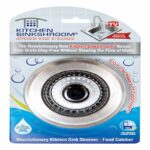 SinkShroom Chrome Stainless Steel Kitchen Sink Strainer