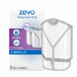 Zevo Flying Insect Trap Refill Kit Mosquitoes and Other Insects 2-Pack
