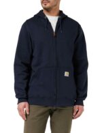 Carhartt Midweight Full-Zip Sweatshirt New Navy K122-472 Large