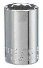 Craftsman 5/8 in. X 3/8 in. drive SAE 12 Point Standard Socket